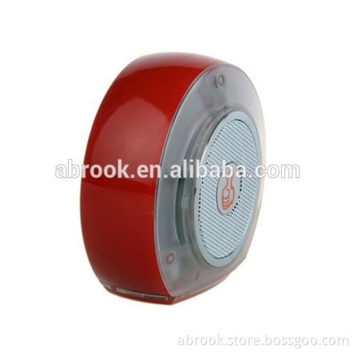 FM radio colorful rechargable led light speaker